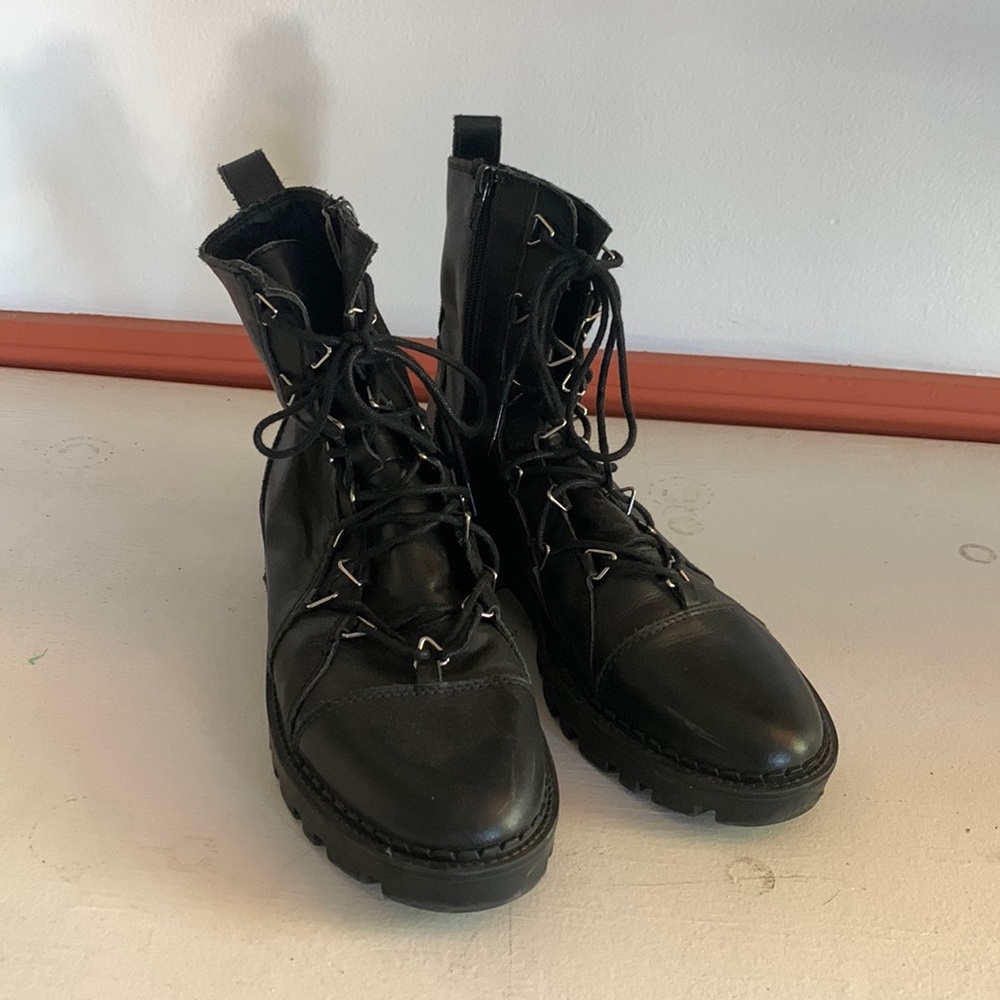 Zara combat boots